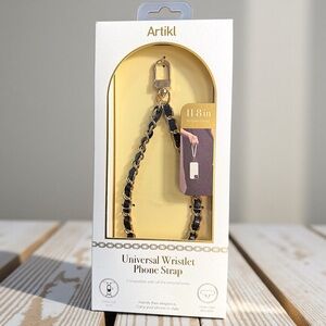 adidas Black and Gold Phone Strap